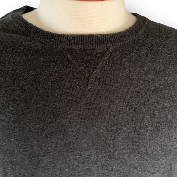 Wallin & Bros Cashmere Blend Grey Castlerock Sweater Men's Size XL - Picture 5 of 9